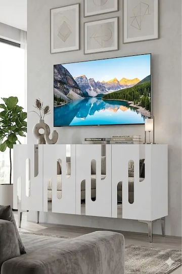 Буфет Дървен Кафяв 120x30x75см
