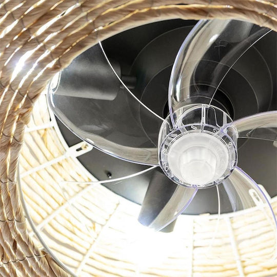 Cecotec EnergySilence Lampaero 600 Натурален Затворен Тип (Плафон) 28см с Магазин за онлайн търговия с Мегапикселови Обективи Бежов / Черен