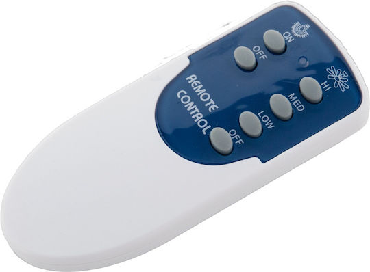 Eglo Gelsina Deckenventilator 107cm mit Silber Leuchte