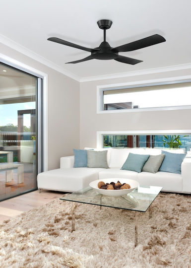 Eglo Bondi 48 Ceiling Fan 122cm Black