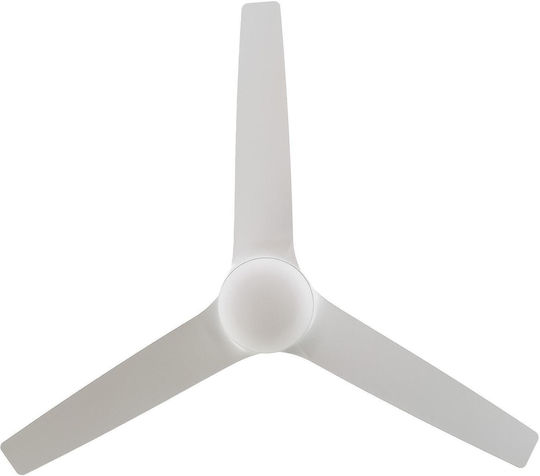 Hunter Seawave Ceiling Fan 132cm With Light Fresh White