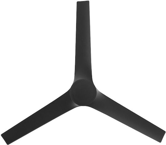 Hunter Athens Low Profile Ceiling Fan 132cm Matte Black