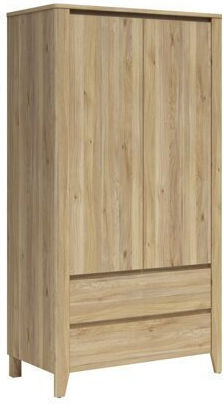 Talduno 103 Δίφυλλη Ντουλάπα με Καθρέπτη 107x57x200cm