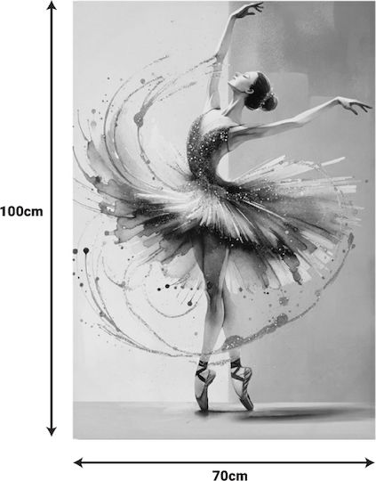Картина на платно Dancito I Inart 70x2.5x100см