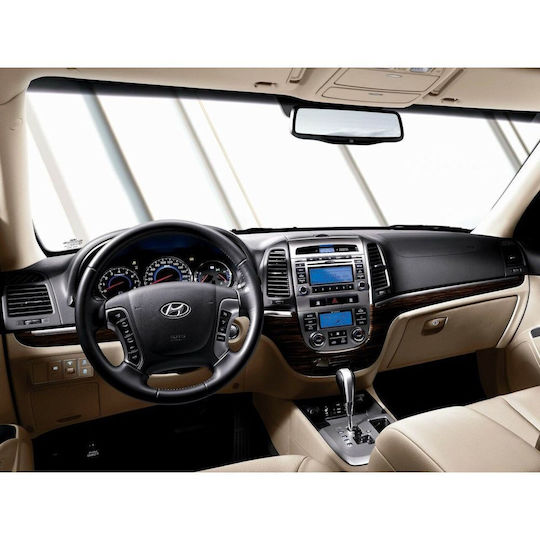 Lenovo Автомобилна Аудио Система за Hyundai Santa Fe 2005-2013 (Bluetooth/USB/Вграден Wi-Fi/GPS/Apple CarPlay/Android Auto) с Touch Screen 9"