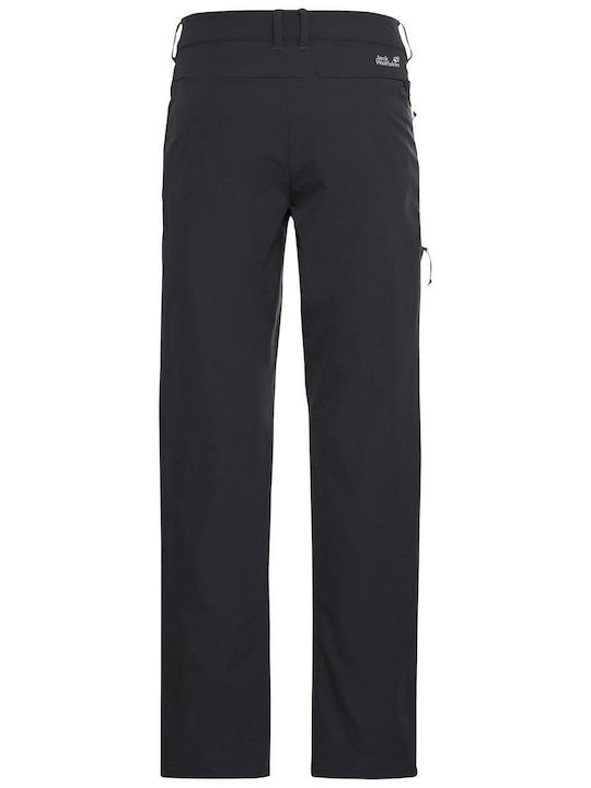 Jack Wolfskin Pico Trail Pantaloni lungi de drumeție pentru femei Negru