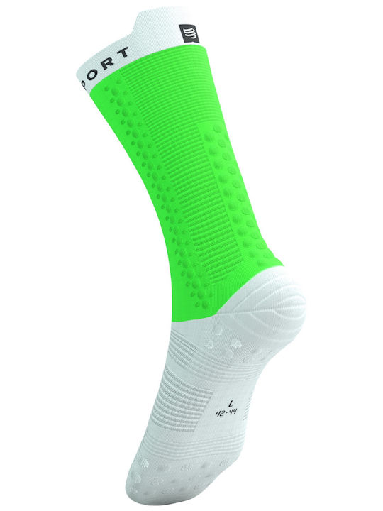 Compressport Șosete Trekking Verzi 1 Pereche