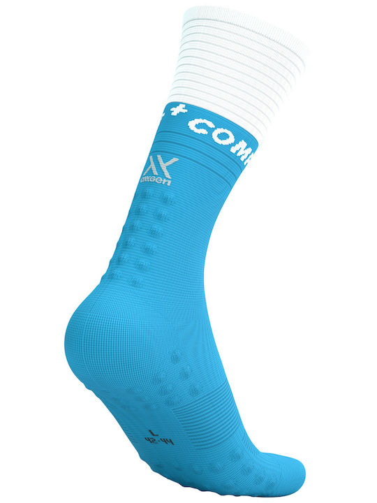 Compressport Șosete Running Albastre 1 Pereche