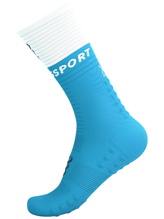 Compressport Șosete Running Albastre 1 Pereche