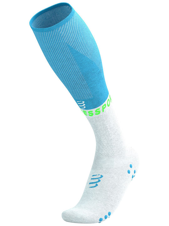 Compressport Șosete Running Albastre 1 pereche