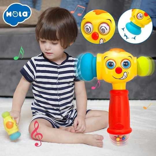 Hola Toys Hammering Toy with Sounds for 12+ Months
