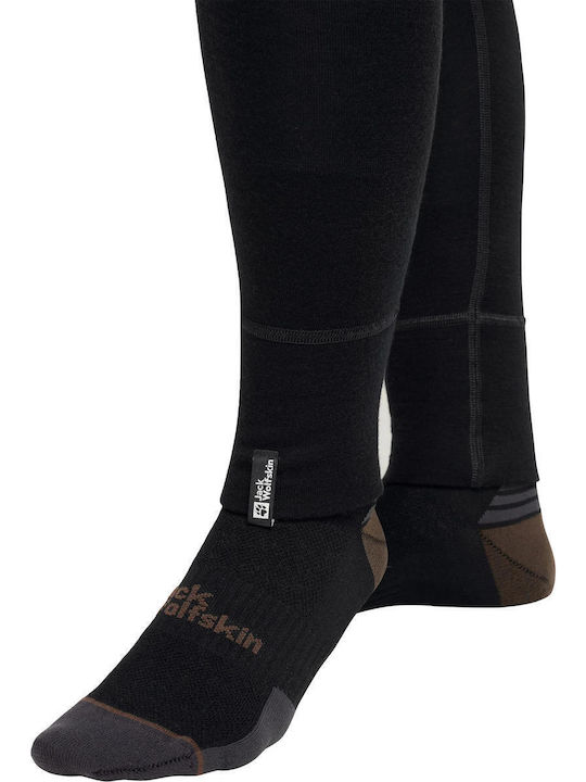 Jack Wolfskin Women's Thermal Pants Black