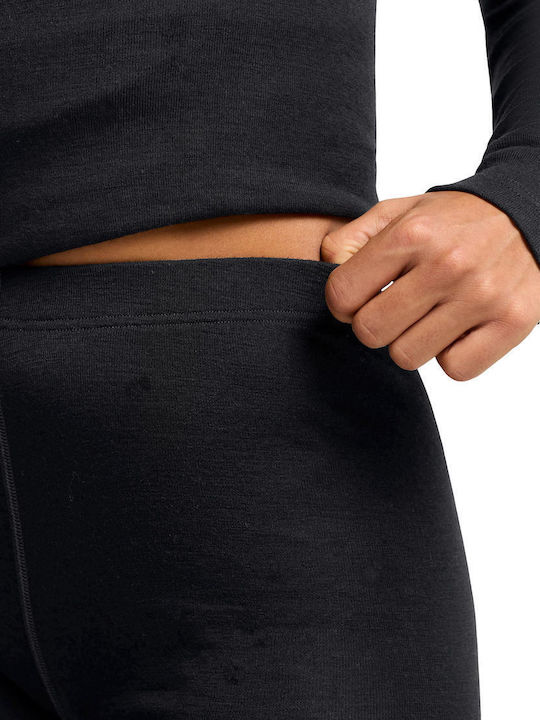 Jack Wolfskin Women's Thermal Pants Black