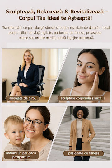 Dispozitiv de Masaj pentru Spate, Picioare și Corp cu Funcție de Încălzire