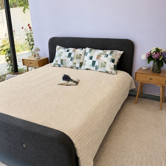Pucioasa Μονή 160x220εκ. Light Beige Pucioasa Μονή 160x220εκ. Light Beige