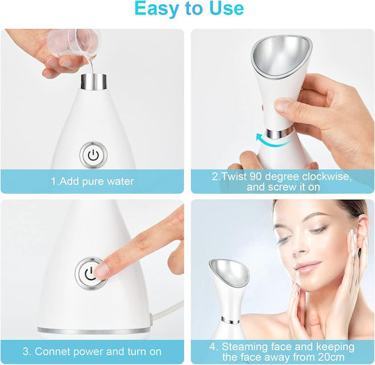 Electric Facial Steamer Spa Device Home Skin Care