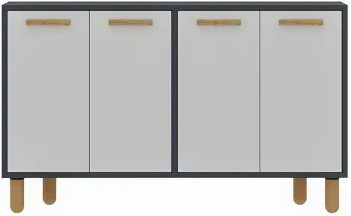 SteweHome Konsolentisch Holz Braun M120xB30xH73cm
