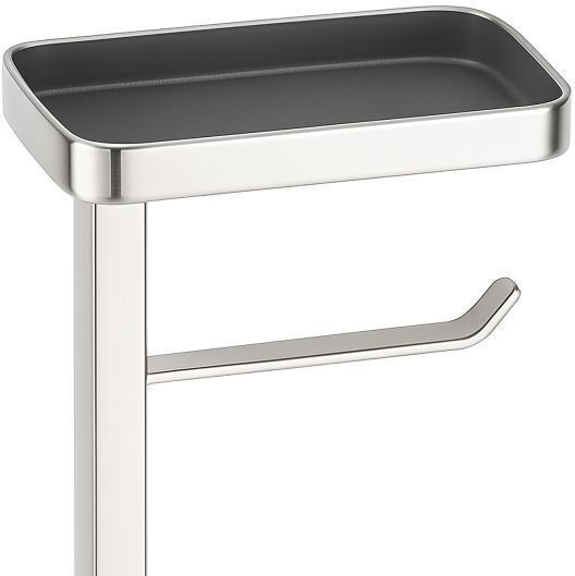 Relaxdays Set de accesorii pentru baie Inox Gri