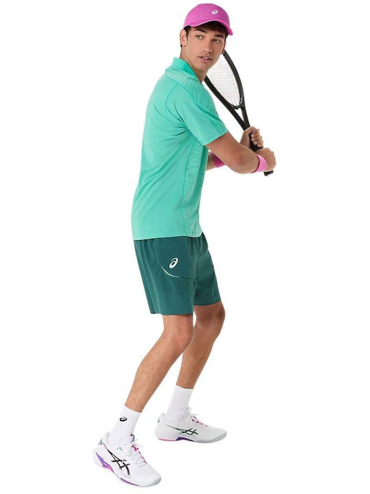 Bermudă sport pentru bărbați verde