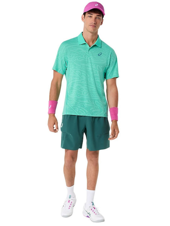 Bermudă sport pentru bărbați verde