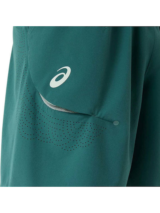 Bermudă sport pentru bărbați verde