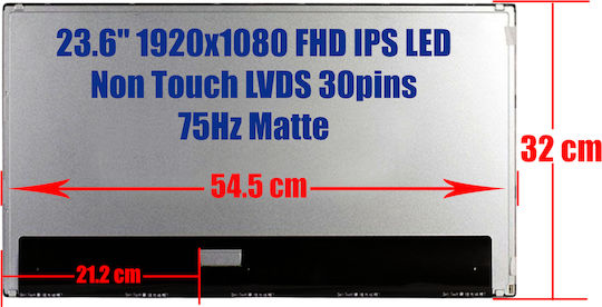 IPS / LED / Touch Екран 1920x1080 Матов за Лаптоп Acer V246 V226 M236hjj-l31 1-SCR0852