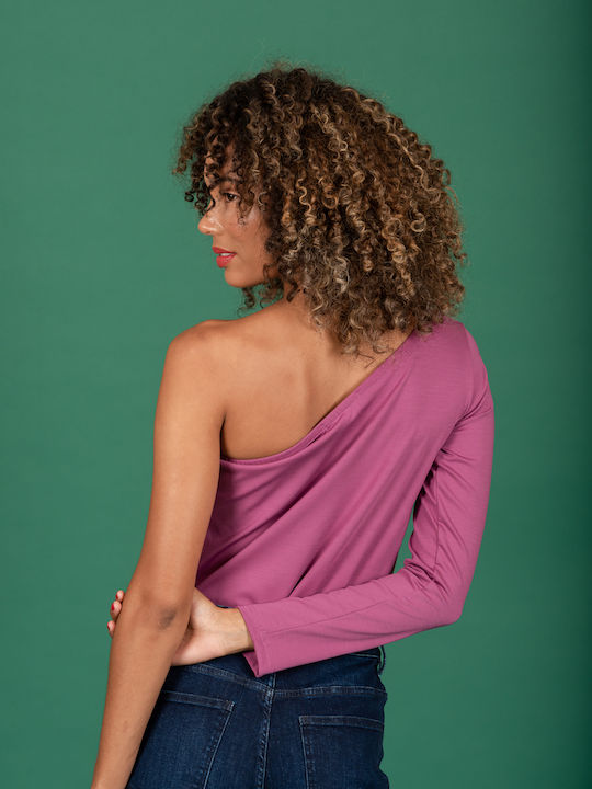 Women's Blouse Dusty Violet