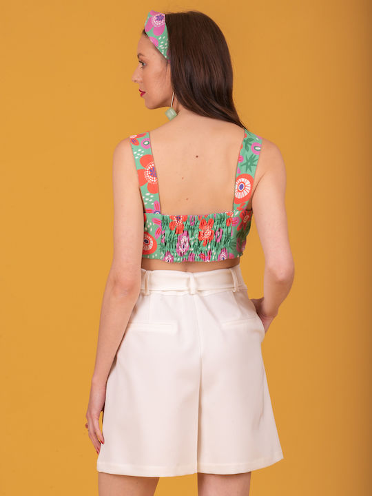 Women's Crop Top Green