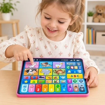 Velve Laptop-Tablet pentru bebeluși cu Sunete