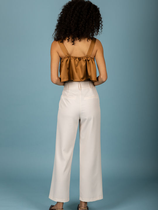 Women's Crop Top Bronze