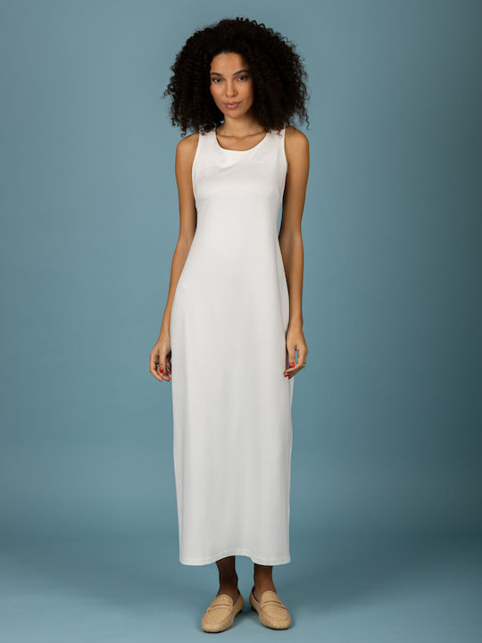 Rochii De Vară Pentru Femei Maxi Jupon Rochie Ecru