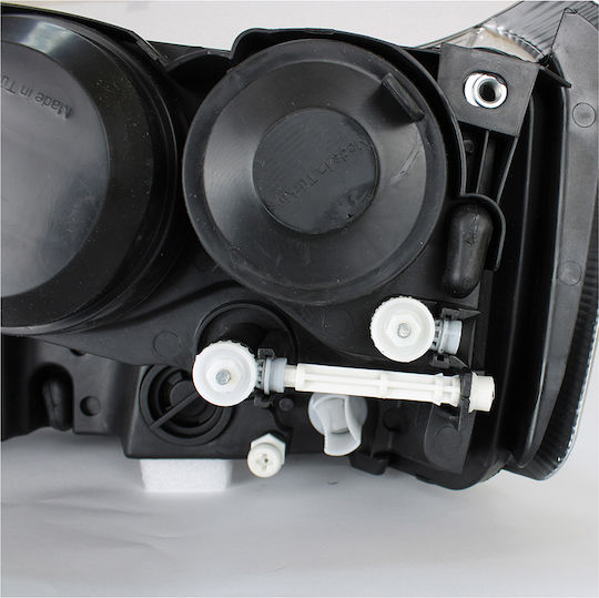 Headlight Right Renault Premium Ii 2007-2014 Manual Adjustment Black Frame Black Frame 505718