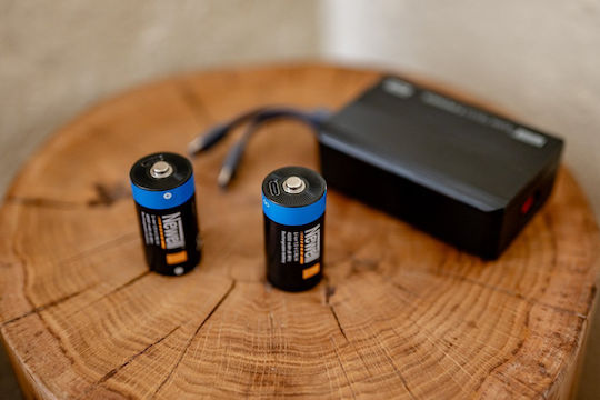Newell Wiederaufladbare Batterien C Li-Ion 4000mAh 1,5V 2 Stück