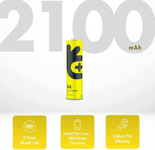 Uniross Αλκαλικές Μπαταρίες AA 1.5V 36τμχ