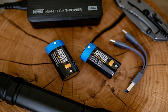 Newell Wiederaufladbare Batterien C Li-Ion 4000mAh 1,5V 2 Stück