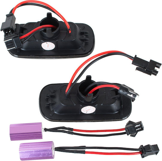 Audi A3 8p 03-08 Led Semnalizator Lateral Fumuriu Dynamic Set 2 Bucăți