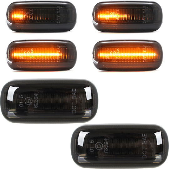 Audi A3 8p 03-08 Led Semnalizator Lateral Fumuriu Dynamic Set 2 Bucăți