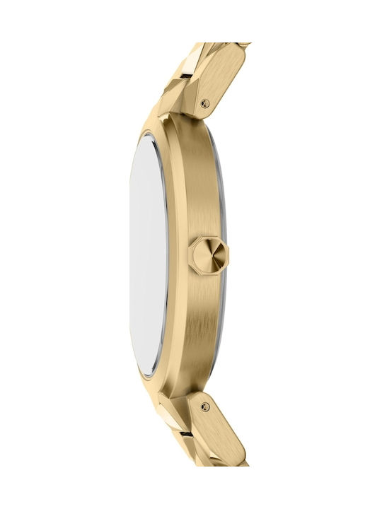 Armani Exchange Дамски часовник 34mm Кварцов със Златна Стоманена Браслет