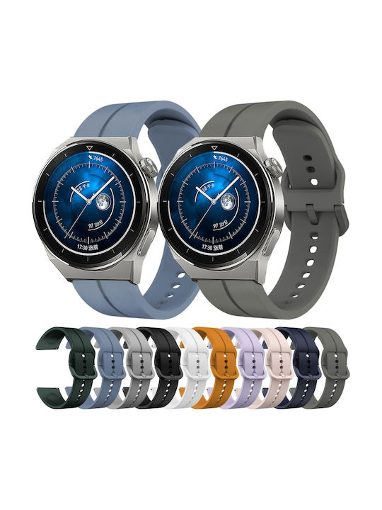 Gummi-Armband Marineblau 43mm