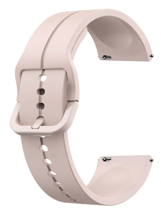 Rubber Strap Pink 20mm