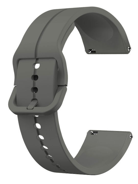 Rubber Strap Grey 22mm