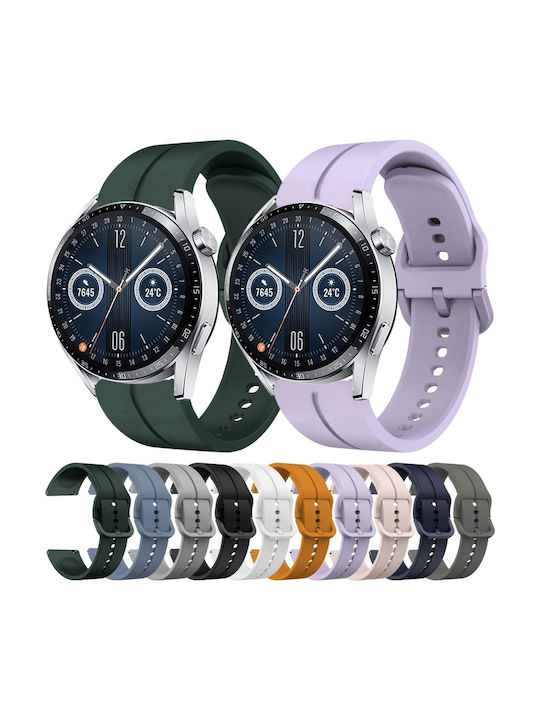 Gummi-Armband Blau 42mm