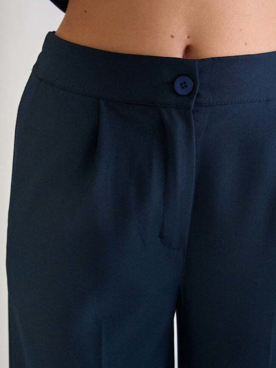 Women's Dark Blue Set with Trousers
