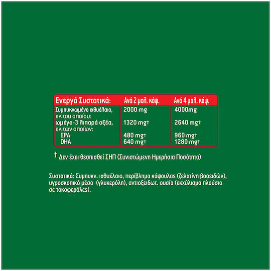 Möller’s Omega-3 Cardio 60 Κάψουλες
