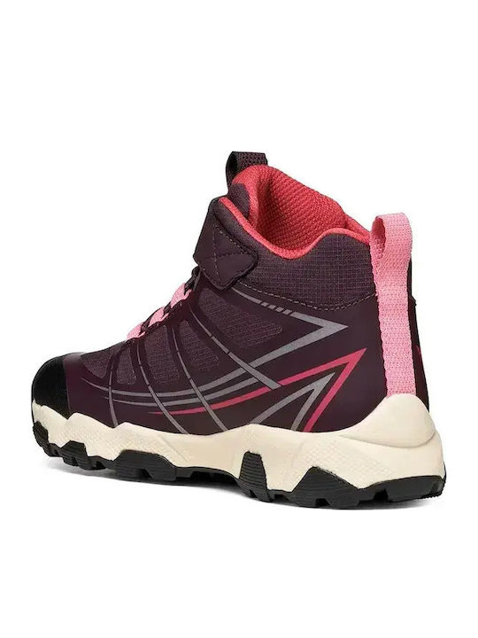 J Magnetar Kids Sneakers High Anatomic Burgundy