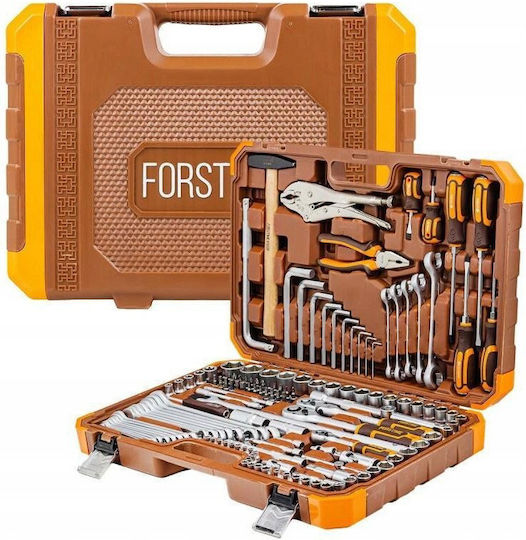 Forcekraft Куфарче с 142 Инструмента