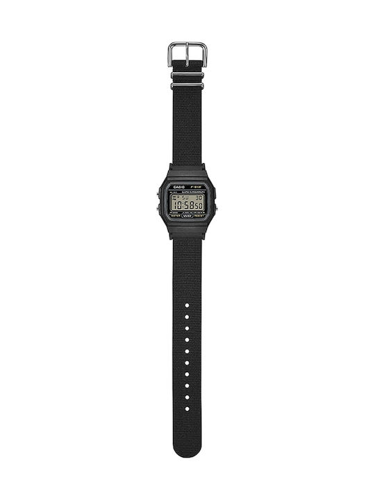Casio Ceas Bărbătesc Digital Cronograf Cu Baterie Cu Curea Textilă Neagră Casio Ceas Bărbătesc Digital Cronograf Cu Baterie Cu Curea Textilă Neagră