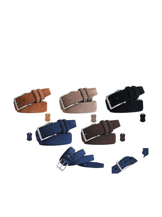 Men's Leather Beige Belt