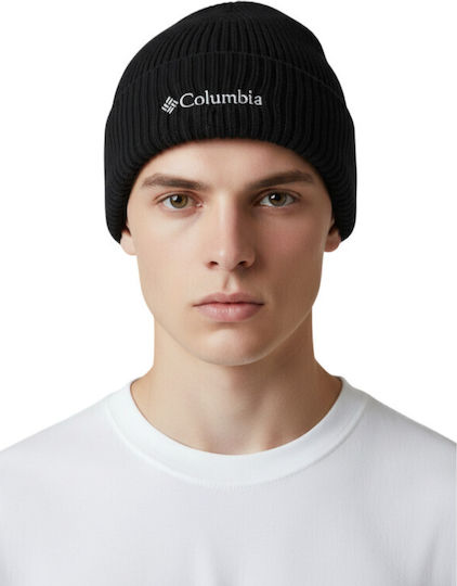 Watch Cap Beanie Unisex Knitted Beanie in Black Colour