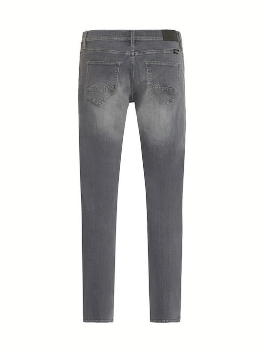 Men's Slim Fit Grey Jeans Pants